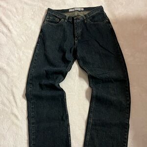 Dark Wash Baggy Jeans